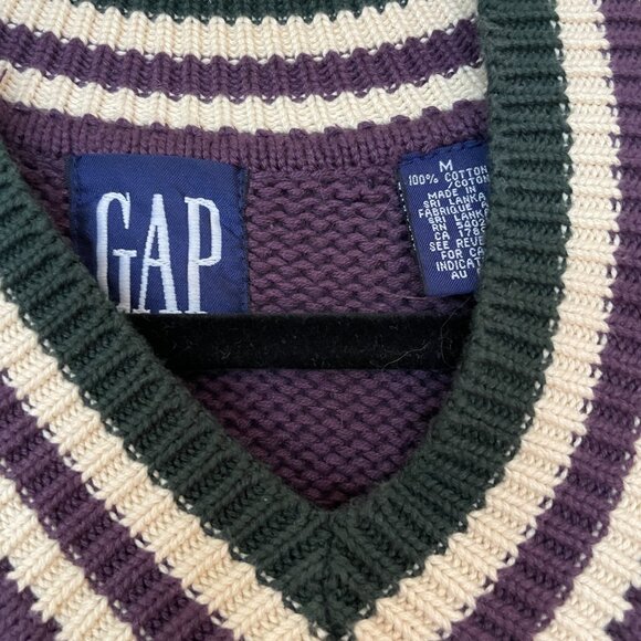 Gap Prep Academia Collegiate Vintage cotton sweater - Picture 2 of 7